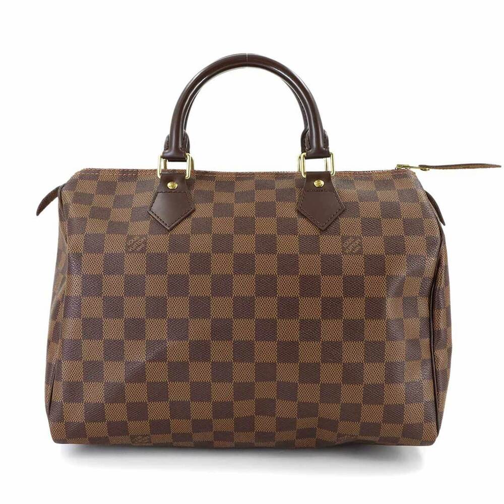 LOUIS VUITTON Authentic Brown Damier Speedy 30 Boston Bag - Picture 2 of 8